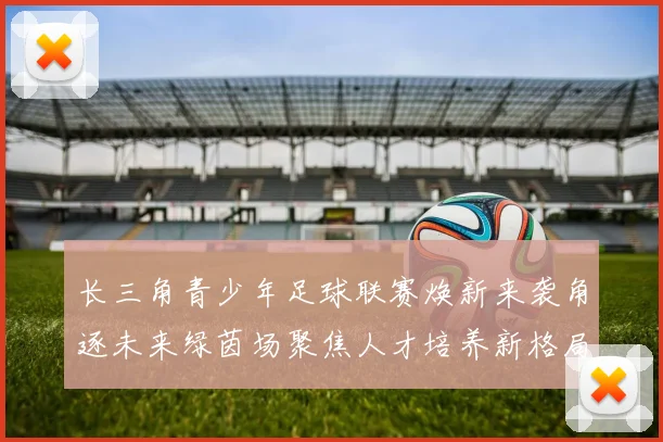 长三角青少年足球联赛焕新来袭角逐未来绿茵场聚焦人才培养新格局